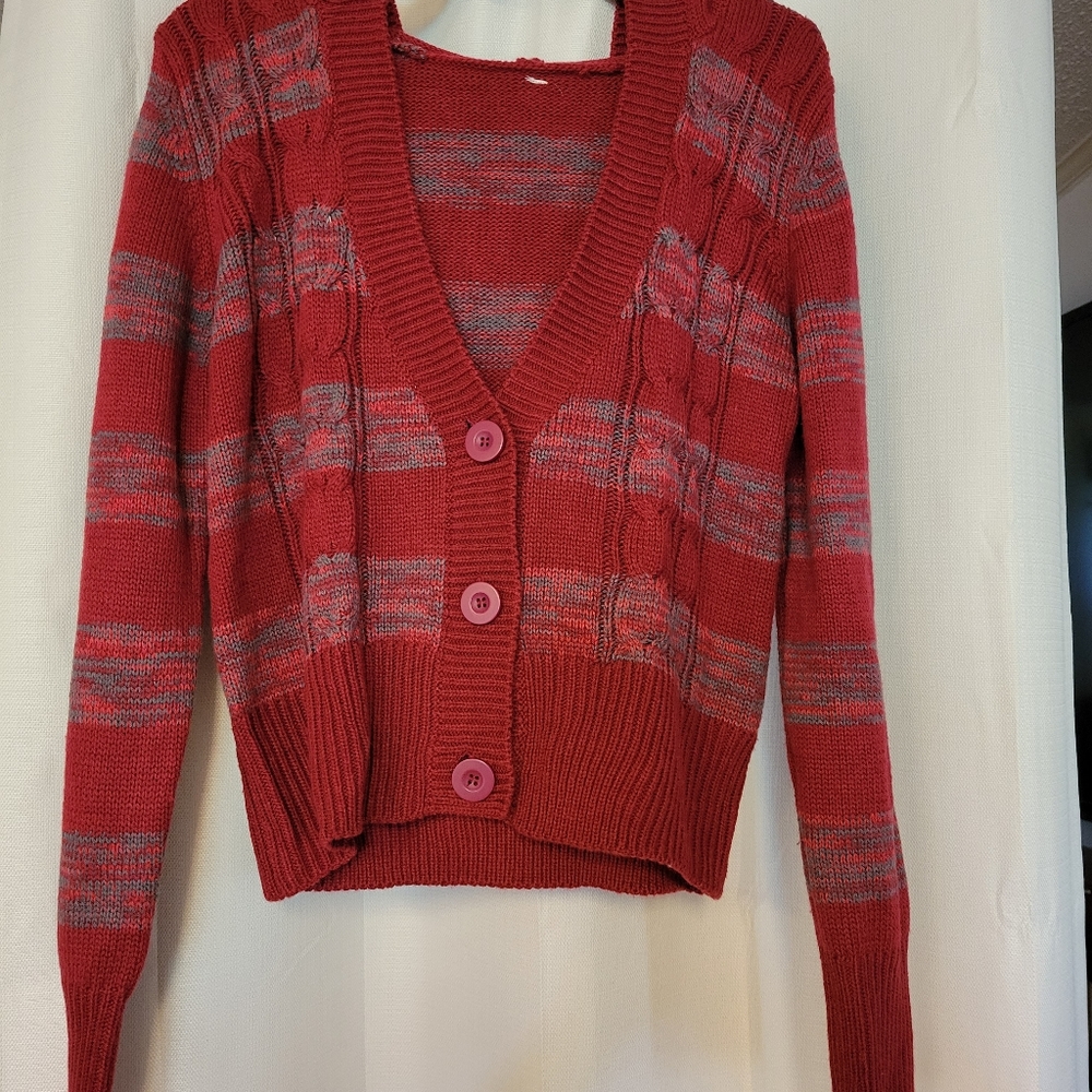Crop top sweater hoodie